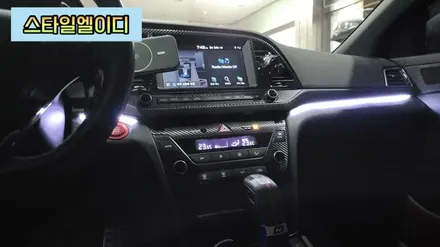 전라도 광주 아반떼AD 스포츠 엠비언트  무드등이 감성 55마력은 상승 시키겠지!! / 광주 북구