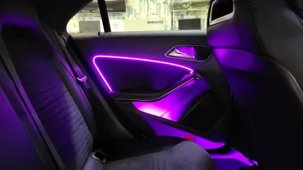 벤츠 CLA 비노출 엠비언트 시공은 광주 1등 엠비언트 스타일 LED / 광주 북구