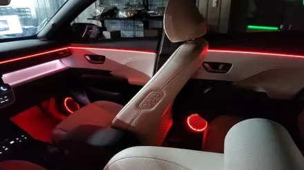 신형 디올 뉴 코나 엠비언트무드등 전라도 광주 스타일엘이디에서 순정처럼 시공해보자