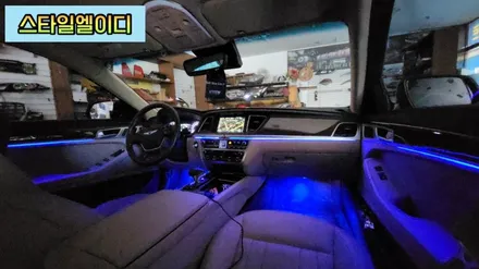 광주 제네시스G80 엠비언트 베이지시트에 작업하니 실내 멋짐 폭발하였습니다!!😎 / 광주 북구