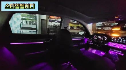 전라도 광주 더뉴그랜저 엠비언트 순정없이 비노출로 순정보다 예쁘게 작업해보았습니다 / 광주 북구