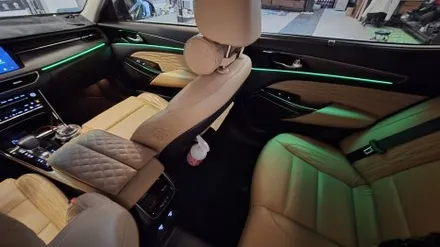 광주 K7 프리미어 엠비언트 전문점에서 순정 연동 RGB로 완성한 준대형 세단의 품격 / 광주 북구