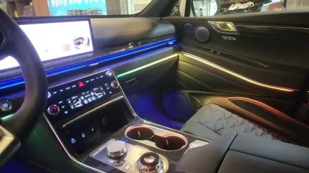 제네시스 GV80 쿠페 엠비언트 실내 고민 종결 무빙 글로우모션 / 광주 북구