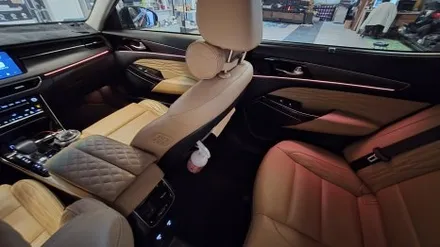광주 K7 프리미어 엠비언트 전문점에서 순정 연동 RGB로 완성한 준대형 세단의 품격 / 광주 북구