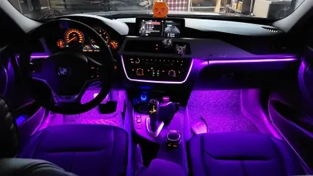 광주 엠비언트 BMW 3시리즈 차량까지 튜닝으로 더욱 아름답게