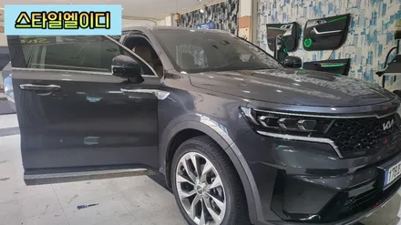 광주 쏘렌토MQ4 엠비언트 실내무드등, 튜닝이 순정보다 완벽하다!! / 광주 북구