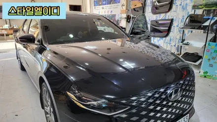 광주 더뉴그랜저 엠비언트 순정부품없이 순정연동 엠비언트 작업완료!!😎 / 광주 북구