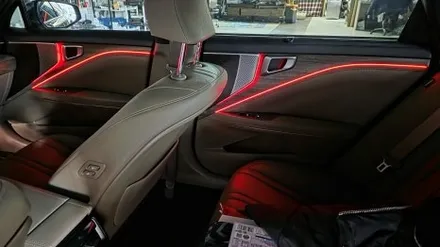 광주 K8 엠비언트 비노출 엠비언트 순정 연동 시공 후기를 보면 다른 이유 / 광주 북구