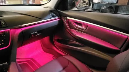 광주 BMW F30 3시리즈 크롬몰딩 엠비언트의 아름다움!!