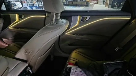 광주 K8 엠비언트 비노출 엠비언트 순정 연동 시공 후기를 보면 다른 이유 / 광주 북구