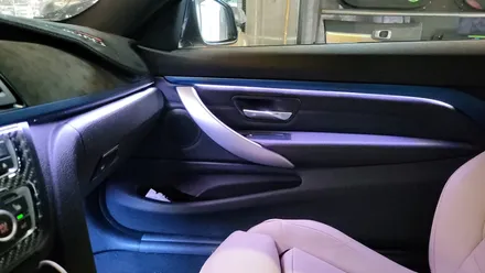 광주 BMW 4시리즈 비노출엠비언트 고민하지말고 순정처럼튜닝하자.