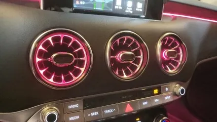 스팅어 엠비언트 RGB 아크릴 시공 전문샵의 실내 튜닝 퀄리티는 다릅니다 / 광주 북구