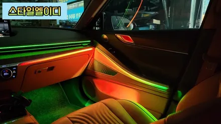 광주 엠비언트 제네시스 G80 글로우모션 무빙 엠비언트 줄서서 대기하는 이유는?! / 광주 북구