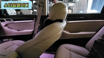 광주 제네시스G80 엠비언트 베이지시트에 작업하니 실내 멋짐 폭발하였습니다!!😎 / 광주 북구