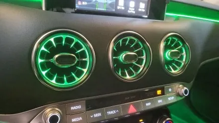 스팅어 엠비언트 RGB 아크릴 시공 전문샵의 실내 튜닝 퀄리티는 다릅니다 / 광주 북구