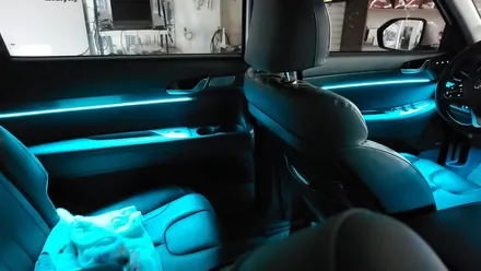 광주엠비언트 팰리세이드 비노출간접조명 LED튜닝! 순정연동 깔끔한 시공 / 광주 북구