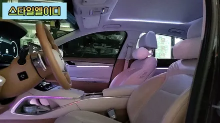 광주 더뉴그랜저 엠비언트 썬루프무드등까지 완벽하게 변화된 실내분위기 만들어보자!!🌟 / 광주 북구