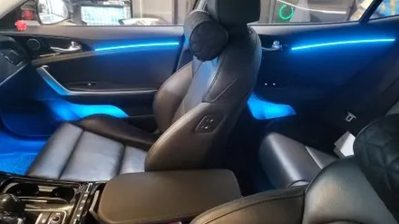 스팅어 엠비언트 RGB 아크릴 시공 전문샵의 실내 튜닝 퀄리티는 다릅니다 / 광주 북구