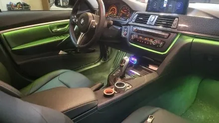 BMW 3시리즈 엠비언트 고급 수입차 시공은 광주 엠비언트 전문 스타일엘이디에서 / 광주 북구