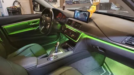 광주 BMW F30 3시리즈 크롬몰딩 엠비언트의 아름다움!!
