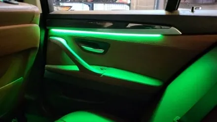 광주BMW 520d f10엠비언트 우아하게 아름답게 무드등 답게 순정처럼 깔끔하게 / 광주 북구