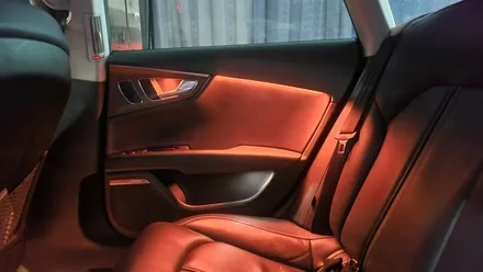 여수 엠비언트 Audi A7 엠비언트 비노출 간접 조명 시공 했어요! 도어캐치 / 풋등 옵션 추가. / 광주 북구
