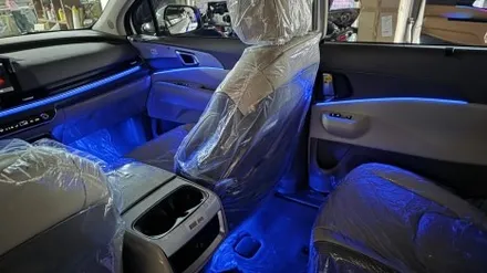 광주 카니발 엠비언트 글로우 RGB 에어로 완성한 프리미엄 패밀리카 / 광주 북구