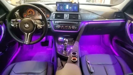 BMW 3시리즈 엠비언트 고급 수입차 시공은 광주 엠비언트 전문 스타일엘이디에서 / 광주 북구