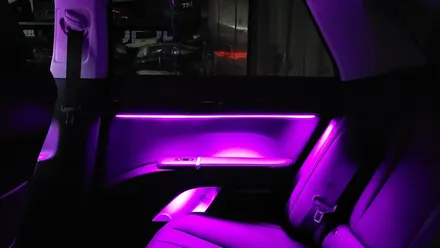 광주 디올 뉴 그랜저 비노출 매립형 차량 무드등 퀄리티 좋은 엠비언트 라이트 LED시공 업체 비용 및 가격! / 광주 북구