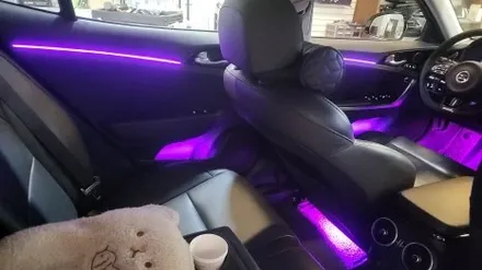 스팅어 엠비언트 RGB 아크릴 시공 전문샵의 실내 튜닝 퀄리티는 다릅니다 / 광주 북구