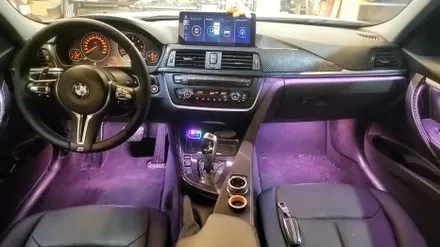 BMW 3시리즈 엠비언트 고급 수입차 시공은 광주 엠비언트 전문 스타일엘이디에서 / 광주 북구