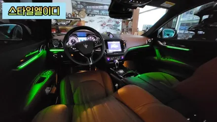 광주 마세라티 기블리 엠비언트 무드등 순정이 없어도 괜찮아!! 엠비언트 전문 스타일엘이디가 있기 때문이지!! / 광주 북구