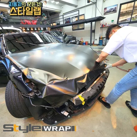 포르쉐 파나메라 GTS 전체 랩핑 잘하는 스타일랩! / 부산 금정구