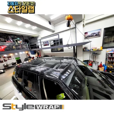 레인지로버 차량 랩핑을 원하십니까? 저희 스타일랩으로 맡겨만 주세요! 랩핑은 역시 스타일 랩! / 부산 금정구