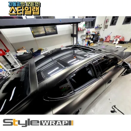 포르쉐 파나메라 GTS 전체 랩핑 잘하는 스타일랩! / 부산 금정구