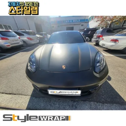 포르쉐 파나메라 GTS 전체 랩핑 잘하는 스타일랩! / 부산 금정구