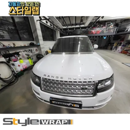 레인지로버 차량 랩핑을 원하십니까? 저희 스타일랩으로 맡겨만 주세요! 랩핑은 역시 스타일 랩! / 부산 금정구