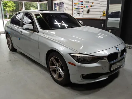 인천랩핑/새차를 만드는 방법/BMW 320d(F30) 다이아몬드 화이트 전체랩핑시공/부천 / 부천 원미구 상동