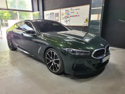 BMW 850i 그란쿠페 크롬죽이기 시공으로 스포티하면서 고급스러운 차량 연출/부천랩핑/인천랩핑/상동/크롬딜리트/ppf/ / 부천 원미구 상동