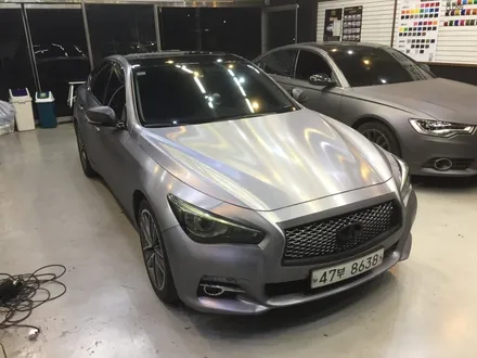 부천 인피니티 Q50 전체랩핑/인천 브러쉬 랩핑/Q50 브러쉬 전체랩핑 / 부천 원미구 상동