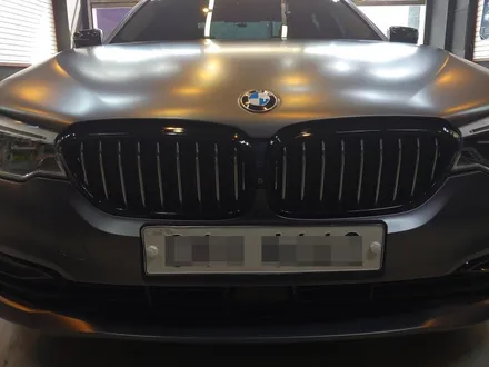부천 랩핑/BMW 520d(G30) 세틴다크그레이 전체랩핑/크롬죽이기시공포스팅 / 부천 원미구 상동