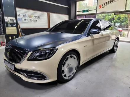 마히바흐 투톤색상 고민중이시라면 이 색상 추천드립니다!!벤츠 마이바흐 S650 투톤전체랩핑 시공 포스팅/부천/인천/ / 부천 원미구 상동