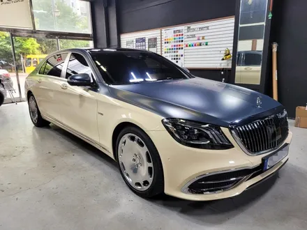 마히바흐 투톤색상 고민중이시라면 이 색상 추천드립니다!!벤츠 마이바흐 S650 투톤전체랩핑 시공 포스팅/부천/인천/ / 부천 원미구 상동