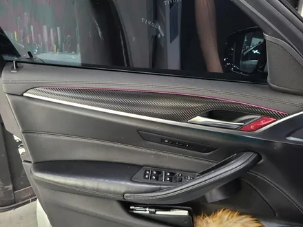 BMW 5시리즈 520D(G30) 실내 카본랩핑 시공 포스팅/센터페시아 랩핑/우드트림랩핑/부천/인천/G바디 / 부천 원미구 상동