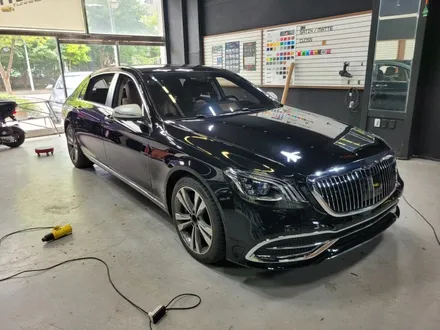 마히바흐 투톤색상 고민중이시라면 이 색상 추천드립니다!!벤츠 마이바흐 S650 투톤전체랩핑 시공 포스팅/부천/인천/ / 부천 원미구 상동