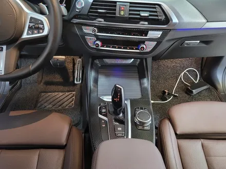 BMW X3(G01) 하이그로시 센터페시아 실내 무광카본 랩핑 시공 포스팅/부천/인천 / 부천 원미구 상동