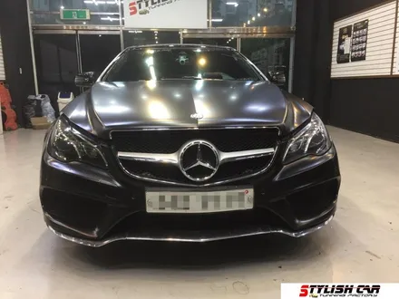 부천 벤츠 E300 쿠페 반무광 블랙 전체랩핑/인천 벤츠 라이트필름/퀄리티 좋은 랩핑 / 부천 원미구 상동