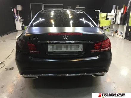 부천 벤츠 E300 쿠페 반무광 블랙 전체랩핑/인천 벤츠 라이트필름/퀄리티 좋은 랩핑 / 부천 원미구 상동