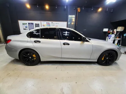 BMW 320d(G20) 크롬죽이기 랩핑/윈도우몰딩 랩핑/사이드미러/손잡이 랩핑 시공 포스팅/ / 부천 원미구 상동