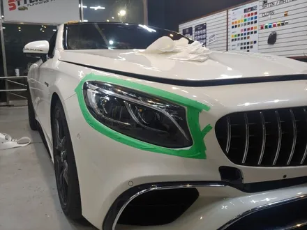부천랩핑/벤츠 S63 AMG 쿠페 프론트 패키지,생활보호 PPF시공 포스팅 / 부천 원미구 상동